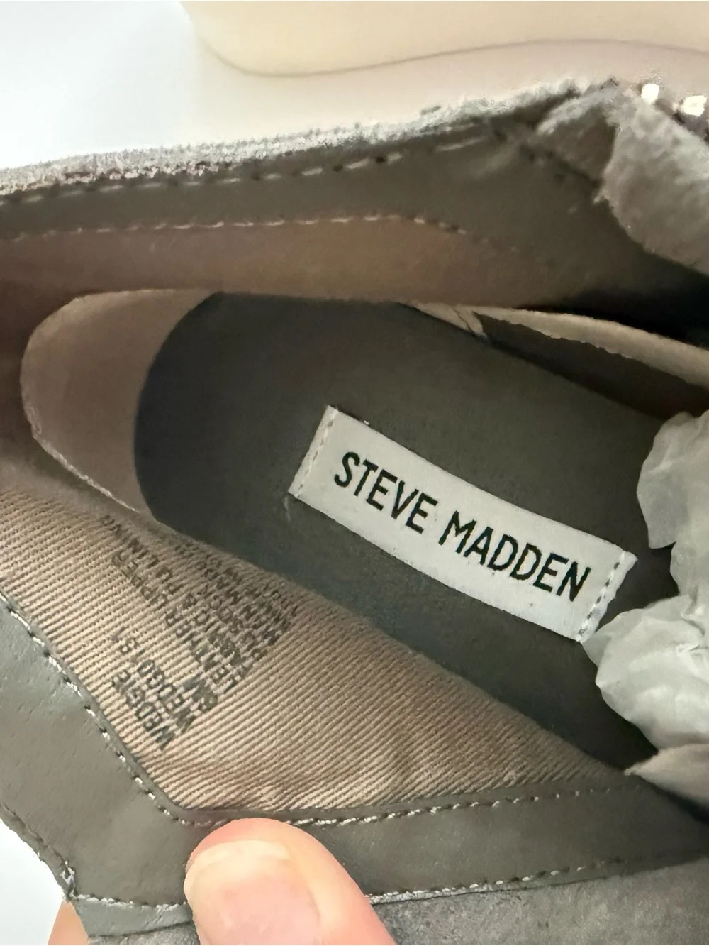 Steve Madden Wedgie Black Hidden Wedge Ankle Booties Women’s Size 6